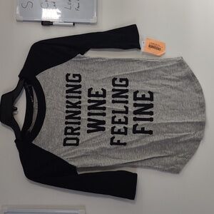 Drinking Wine feeling fine Tee